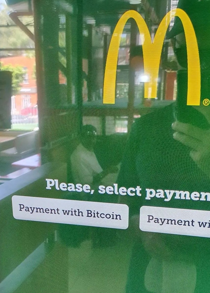 <a href="/AltcoinDailyio/">Altcoin Daily (backup account)</a> <a href="/McDonalds/">McDonald's</a> Too late!