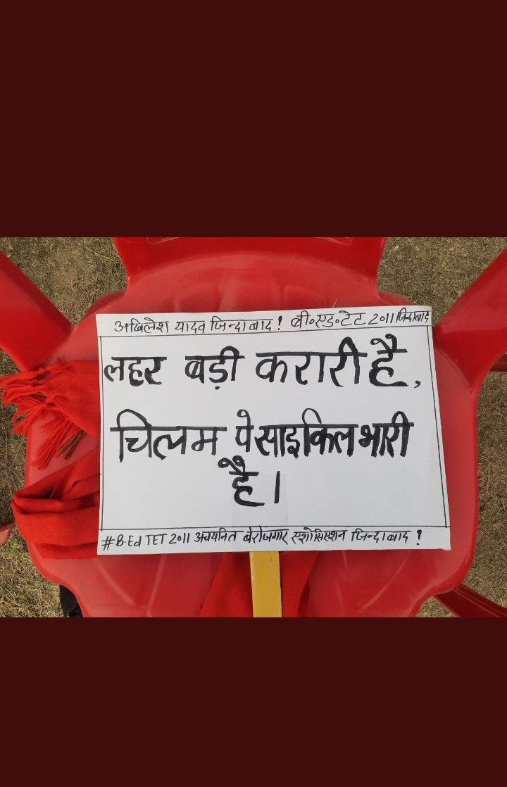 #BEdTET2011_अखिलेश_के_साथ
लहर बड़ी करारी है।🤗
चिलम पर साइकिल भारी है।💪
<a href="/yadavakhilesh/">Akhilesh Yadav</a>
<a href="/MediaCellSP/">Samajwadi Party Media Cell</a>
<a href="/dimpleyadav/">Dimple Yadav</a>
@samajwadipradip
<a href="/BhadauriyaAnand/">Anand Bhadauria</a>
<a href="/juhiesingh/">Juhie Singh</a>
<a href="/RajpalS67708862/">ADV Rajpal Singh</a>
<a href="/proframgopalya1/">Prof. Ram Gopal Yadav</a>
 <a href="/jayantrld/">Jayant Singh</a>
<a href="/oprajbhar/">Om Prakash Rajbhar</a>
<a href="/shivpalsinghyad/">Shivpal Singh Yadav</a>
<a href="/samajwadiparty/">Samajwadi Party</a>