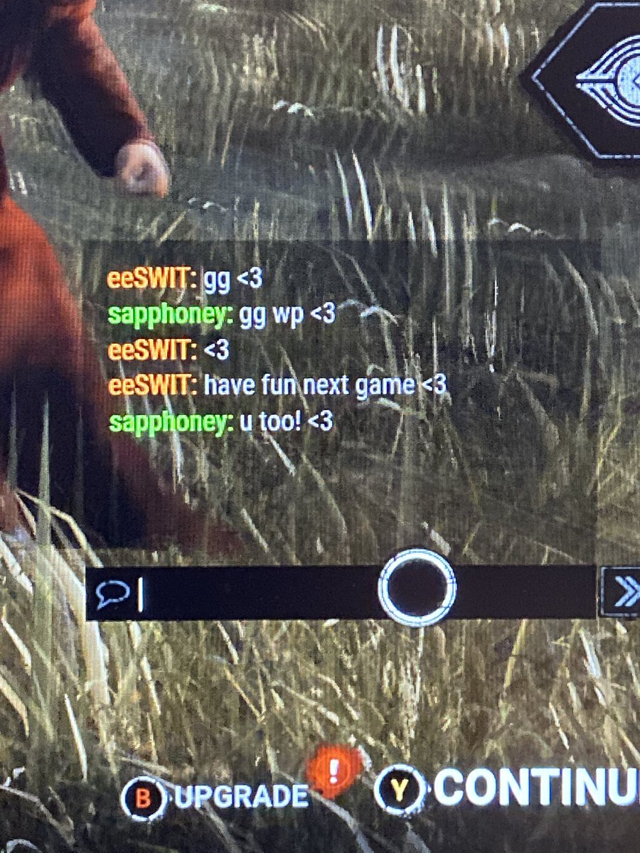 posted on my priv first but wholesome dbd moments <333