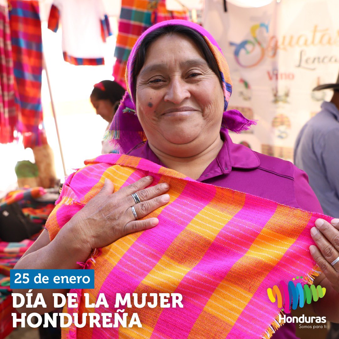 📌 A ti que eres fuente de alegrias, que nos inspiras y llenas de amor cada día. Que armonizas el aire que respiramos con tu sencillez y ternura, y con tu presencia haces que la vida sea mucha mejor. 

Feliz Día de la Mujer Hondureña 🇭🇳💐✨ #MarcaPaísHonduras