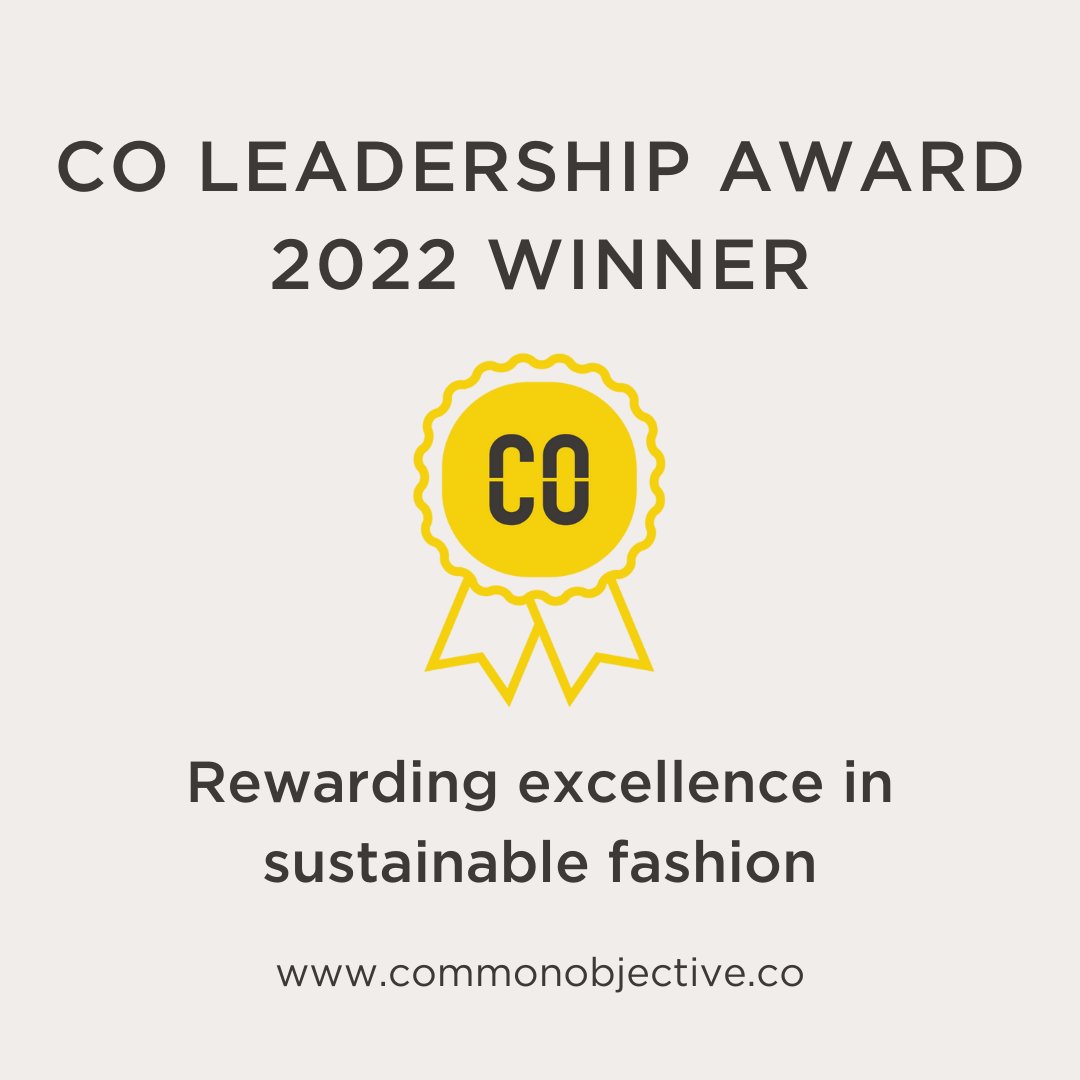 We're proud to announce that BOTTLETOP has won the 2022 Common Objective Leadership Award! Congrats to all the fellow winners who are putting sustainability at the forefront of their business models, and changing the way fashion is done. @joinourco #Sustainability