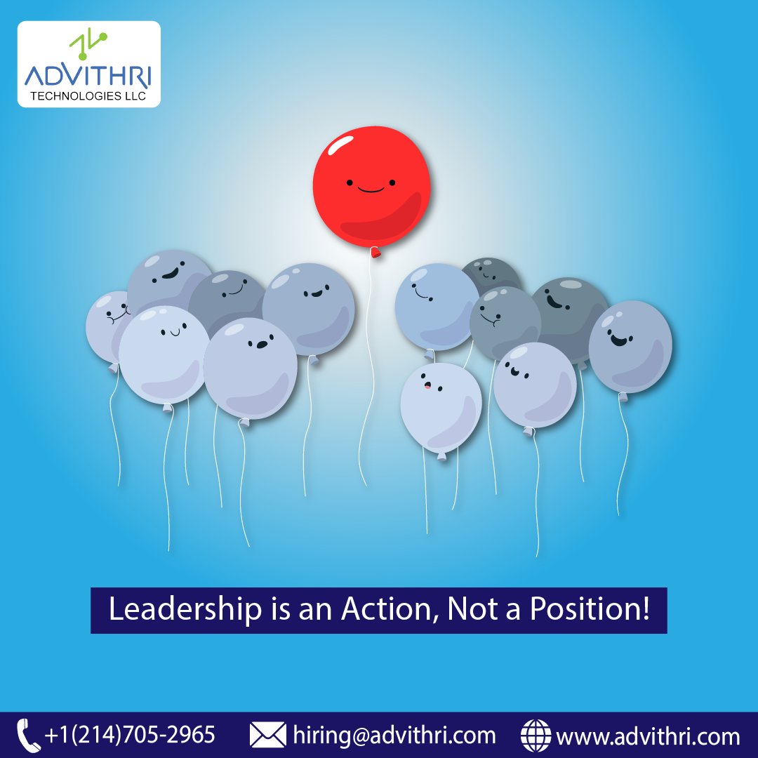 advithri's tweet photo. A leader is a confident, considerate person who acts as an example for his team. He helps his team learn from his mistakes, and in turn, they look up to him as a guide. Everyone has the potential to be a leader, and so do you.

Learn More:- https://t.co/96CYr8vp1c https://t.co/HQnz9LVkXQ