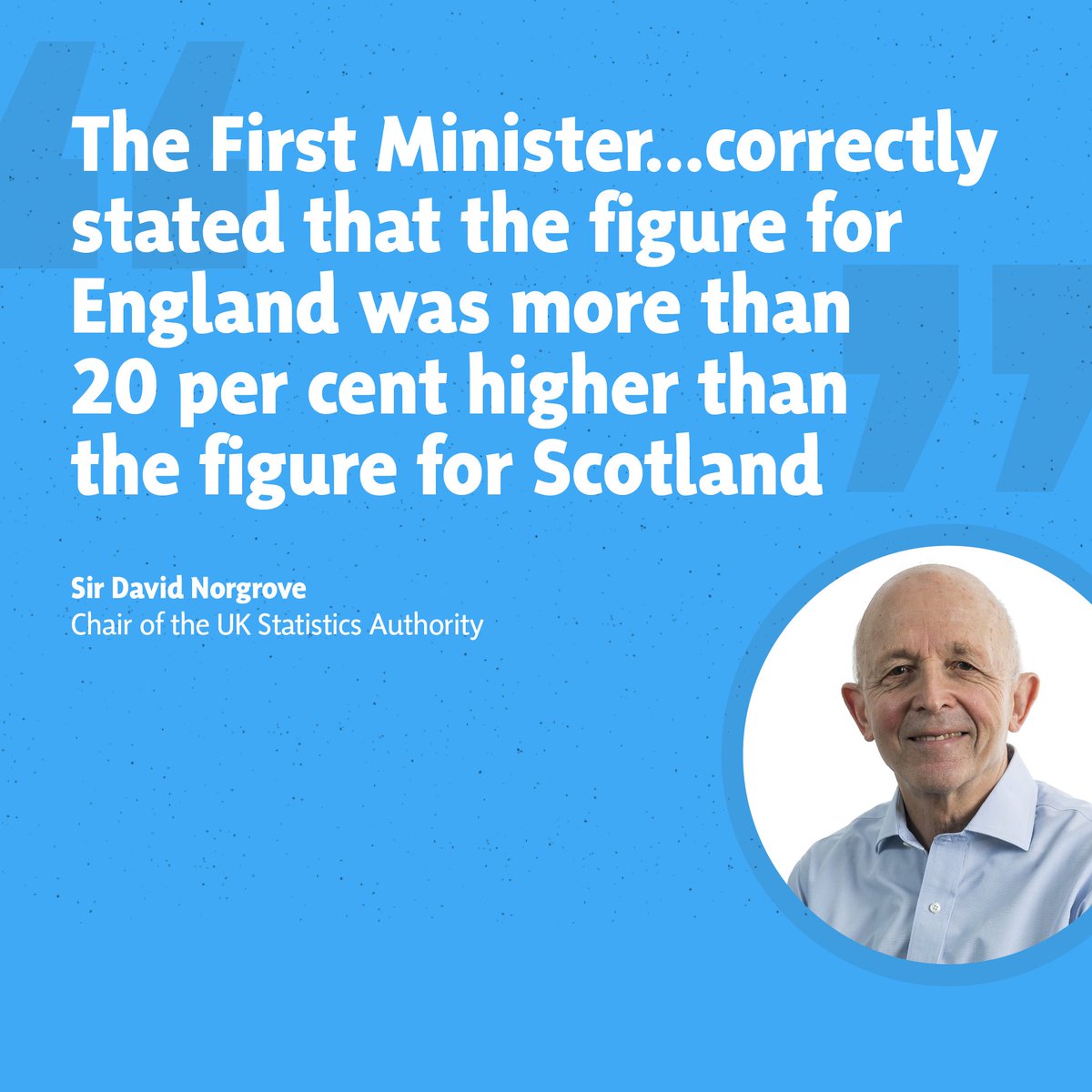 theSNP's tweet photo. 🤦🏼 The Lib Dems were so desperate to spin Scotland's response to Covid, that they reported @NicolaSturgeon to the UK's chief statistician.

🔎 His response: “The data does suggest that the rate of infection is lower in Scotland than in England”. https://t.co/aXGgrDni9w