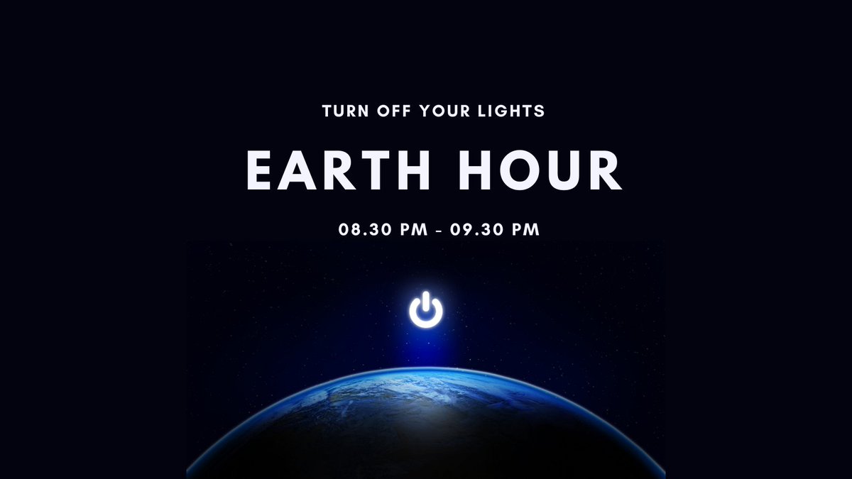 Earth Hour joins people across the World in turning off their lights for one hour (8.30pm-9.30pm) to show support for our planet and against Climate Change. 🌍
earthhour.org
#CSL #CSLEvents #CSLHospitality #EarthHour #SupportingourPlanet #ClimateChange #OneHour