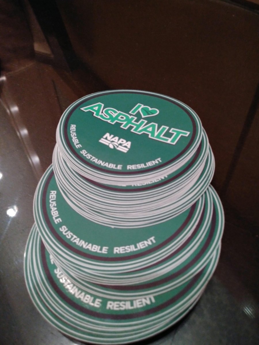AsphaltPro's tweet photo. Just a couple #NAPAannual snaps! Who else loves the new I Love Asphalt logo from @NAPATweets? ✋ https://t.co/E39s2IBTDA