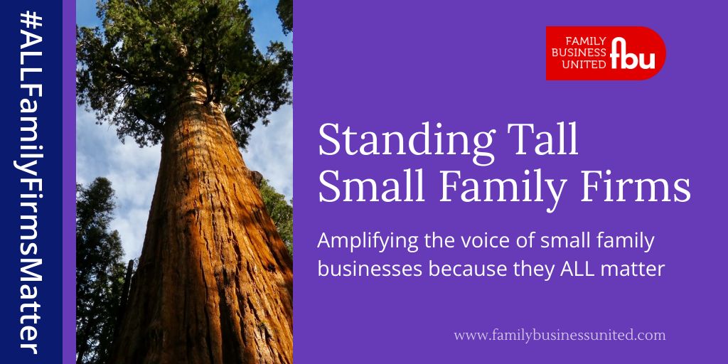 Delighted to launch a new campaign for the family business sector. 'Standing Tall' is aimed at raising the profile & recognising the contribution of small family businesses around the world & celebrating their impact each & every day #ALLFamilyFirmsMatter familybusinessunited.com/2022/01/25/sta…