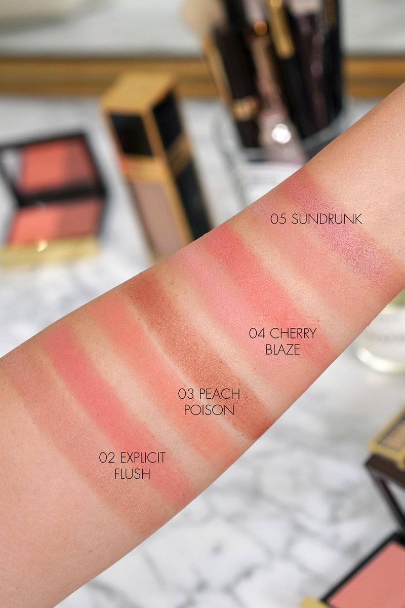 TOM FORD - Shade and Illuminate Blush Duo 🥕มีสี 0606 Aflame