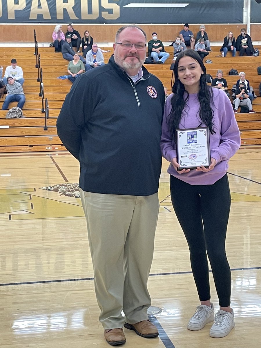 BVALadyLeps's tweet photo. Defender of the Year her junior year, and The 2022 Moe Rosensteel Leadership Award Recipient her senior year! Good things come to those who work! @GuessAdeline https://t.co/Z62geIjPtz