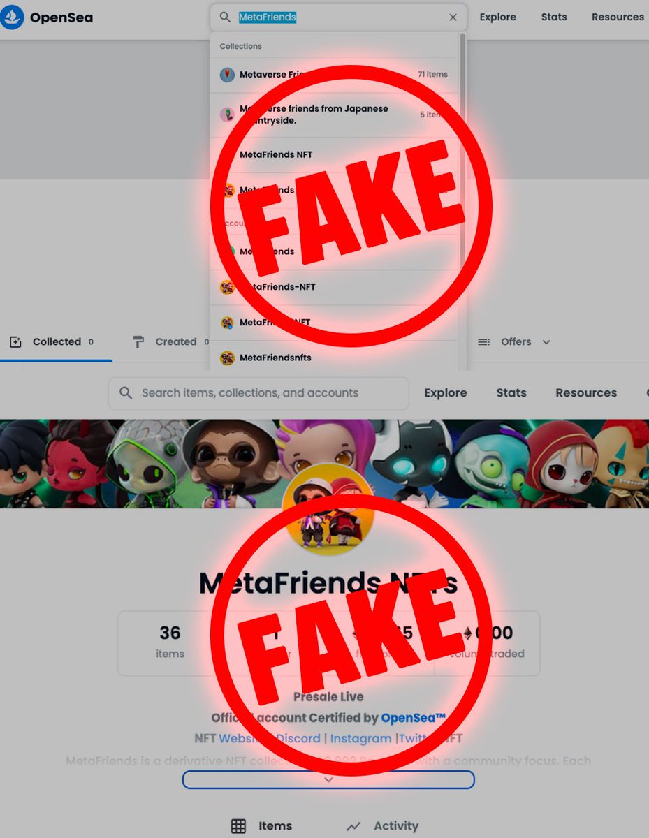 MetaFriends tweet media