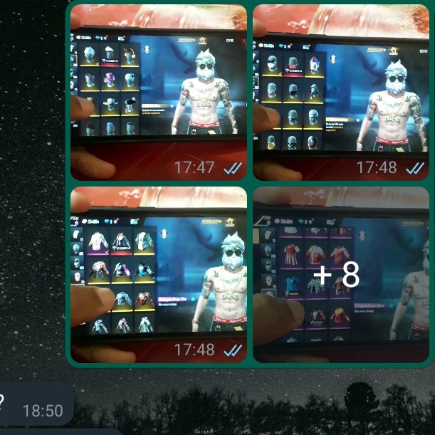 Rapaziada to vendendo minha conta do ff por 120 via pix pois estou sem dinheiro e preciso pra pode realizar um sonho  video da conta no pv..