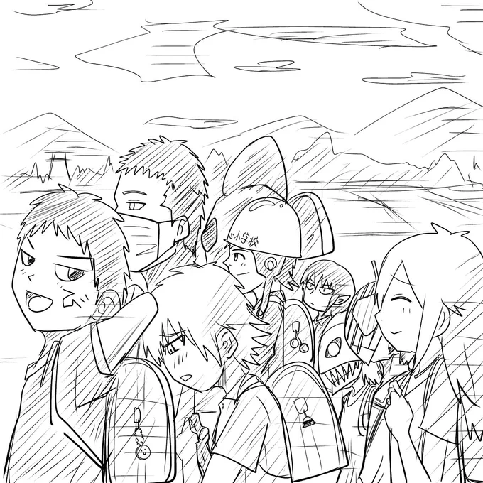 BANs初代組学パロ(小学生) 