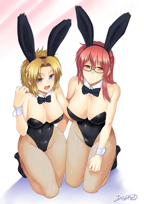 冬の鈴菜本では右のピンクの子にはビタイチ触れていなかったので、話を描けるとこまで持っていきたいなぁ(用意している設定上、漫画にして出したいんだよな) #うちの子鈴菜 #女の子二人のイラストを貼る見た人もやる 