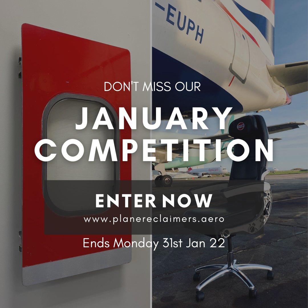 What upcycled aircraft item would you choose? 😏
planereclaimers.aero/product/compet…