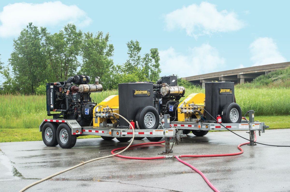 fssolutionsgrp's tweet photo. The TwinForce Series is engineered to outperform other units by featuring two water blasting units on a compact trailer.

View the Jetstream TwinForce brochure here: https://t.co/LV8jKiUZG5

#Jetstream #Waterblasters #Waterblasting #SurfacePrep #PipeCleaning #TubeCleaning https://t.co/pMYqT3EtUR