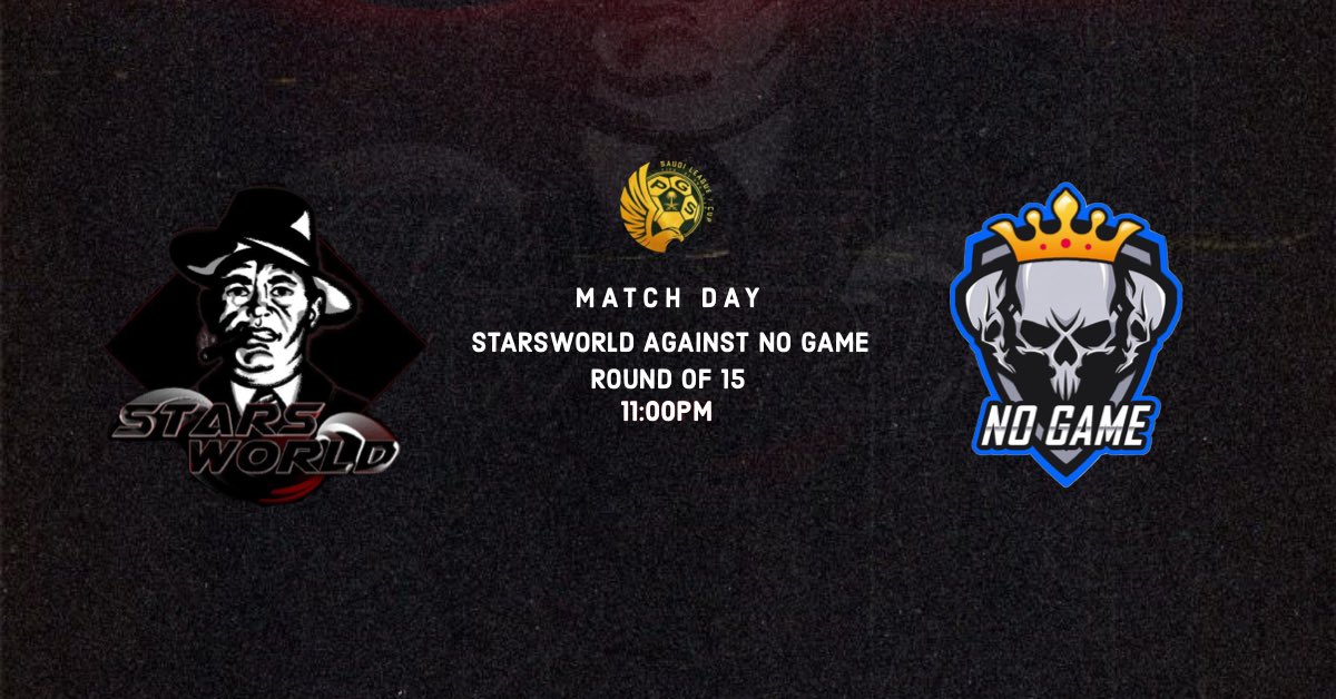 Match Day 🗓
#StarsWorld 
🏆| @PGS_KSA  ⤵️