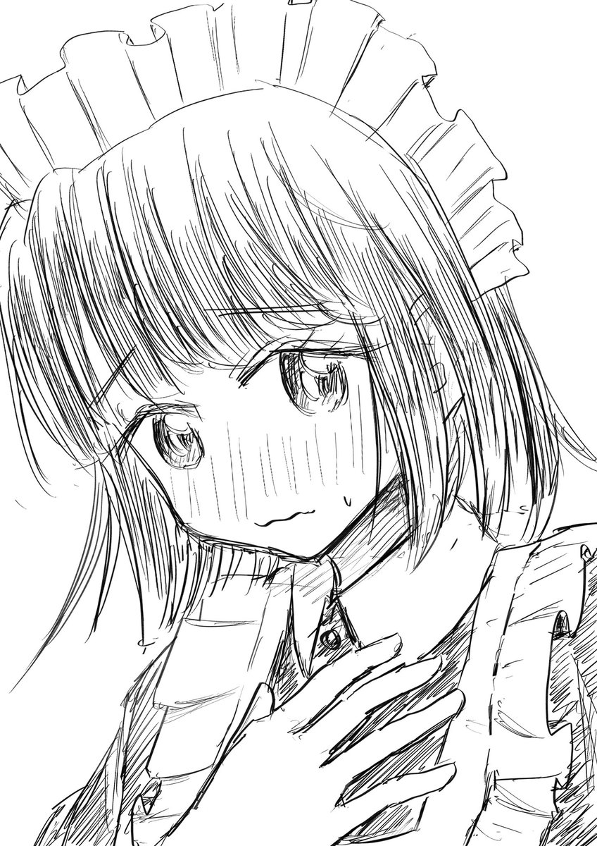 メイド落書き 