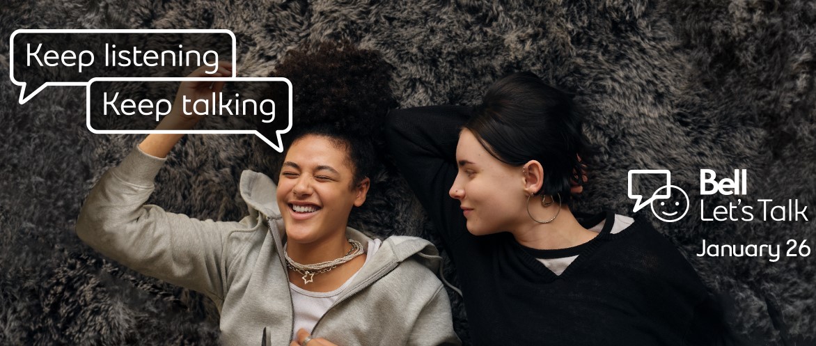 On this #BellLetsTalk Day, let's remember to keep listening, keep talking and keep being there for ourselves and each other.