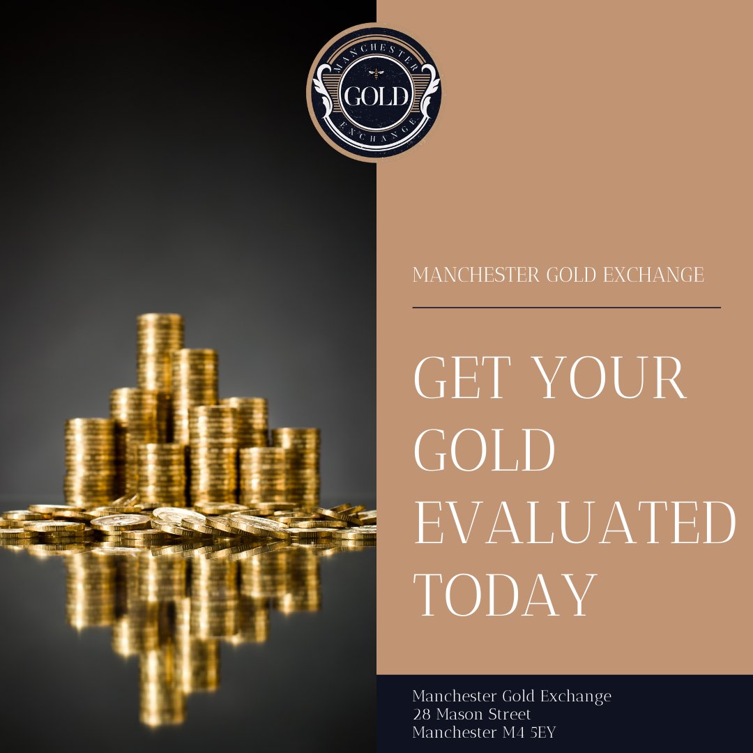 Here at Manchester Gold Exchange, we offer same day gold valuations. Visit our  Manchester City Centre office Today!

#manchestergoldexchange  #sellyourgold #goldjewellery #sellinggold