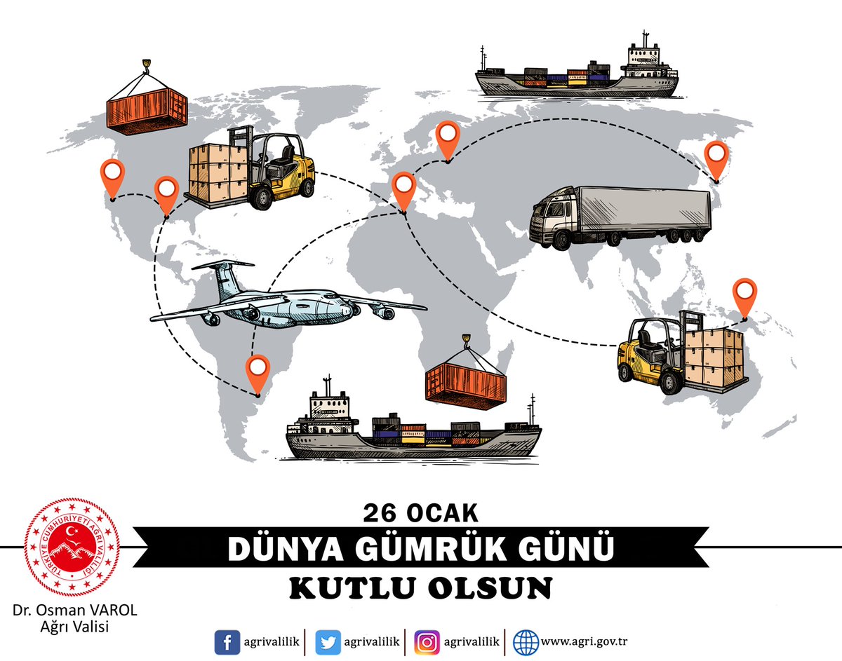 Uluslararası ticaretin gelişmesine ciddi katkılar sağlayan Gürbulak Gümrük ve Dış Ticaret Bölge Müdürlüğü çalışanları başta olmak üzere, tüm gümrük çalışanlarının #DünyaGümrükGünü’nü kutluyoruz.