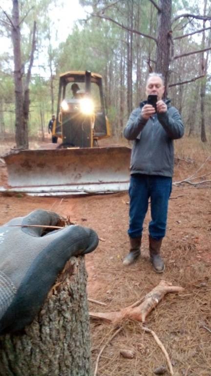ALERT: Alan Williams, the Atlanta Police Foundation project manager for Cop City, is leading a bulldozer into the Atlanta Forest right now. 

More forest defenders are needed to stop work near the ponds on the Old Atlanta Prison Farm land.