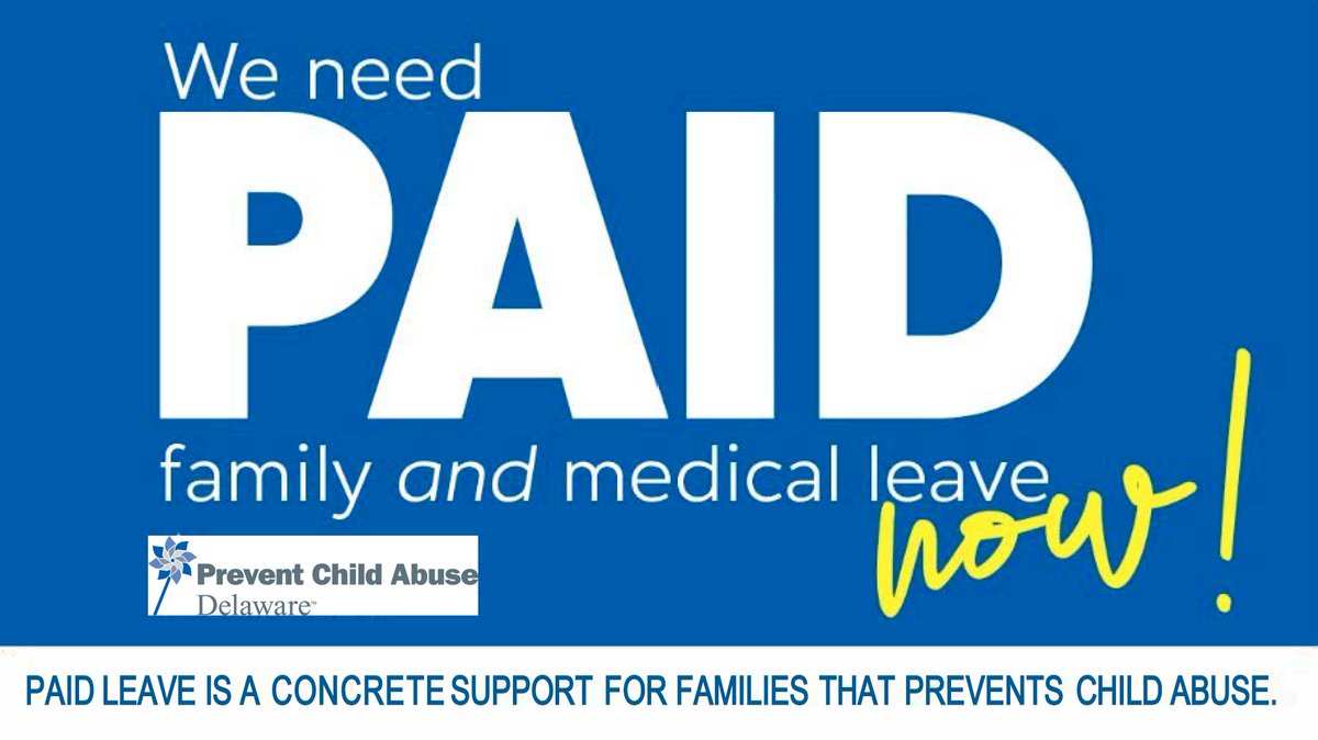 PCADelaware's tweet photo. We look forward to providing testimony tomorrow to show our support for paid family and medical leave for Delaware's families! #PaidLeaveWorks #Stengthenfamilies @delawarecares @SarahEMcBride https://t.co/C50B5NYM20