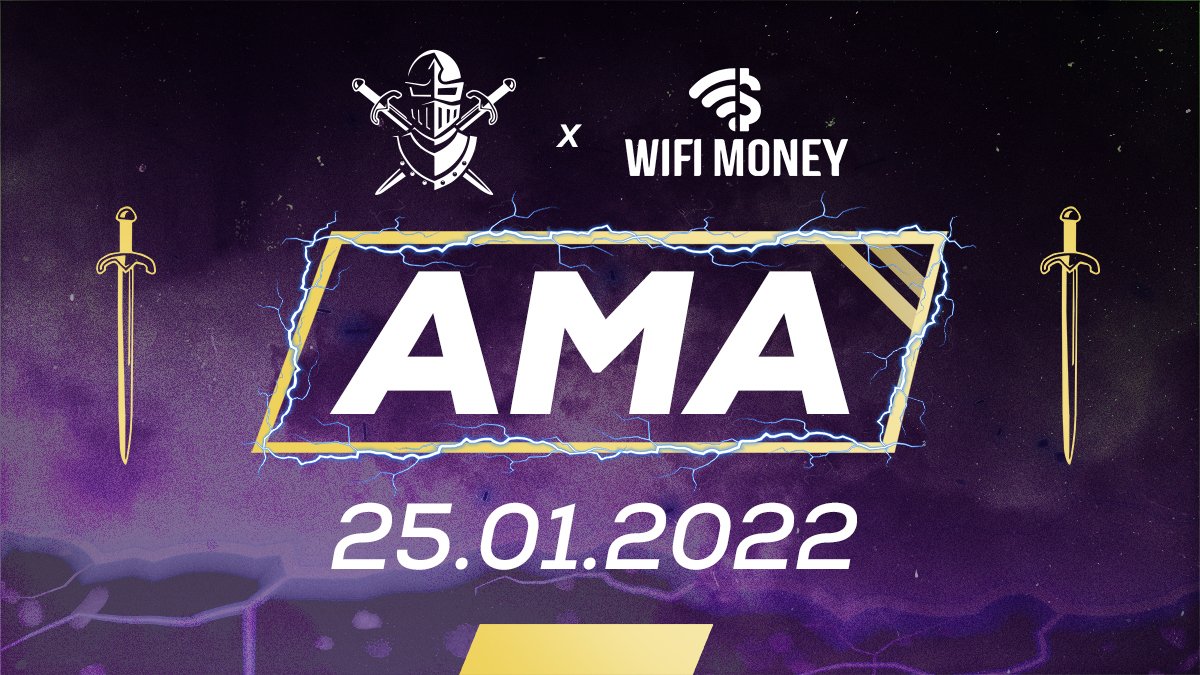 NobilityGG's tweet photo. 🔥⚔️ We'll be having an AMA with WiFi Money today!
For details click here: https://t.co/tTvEZjIJAm

#NobilityAMA #NobilityandWifiMoney #NobilityToken #Crypto #NFTs https://t.co/9tk9Y3aqnN