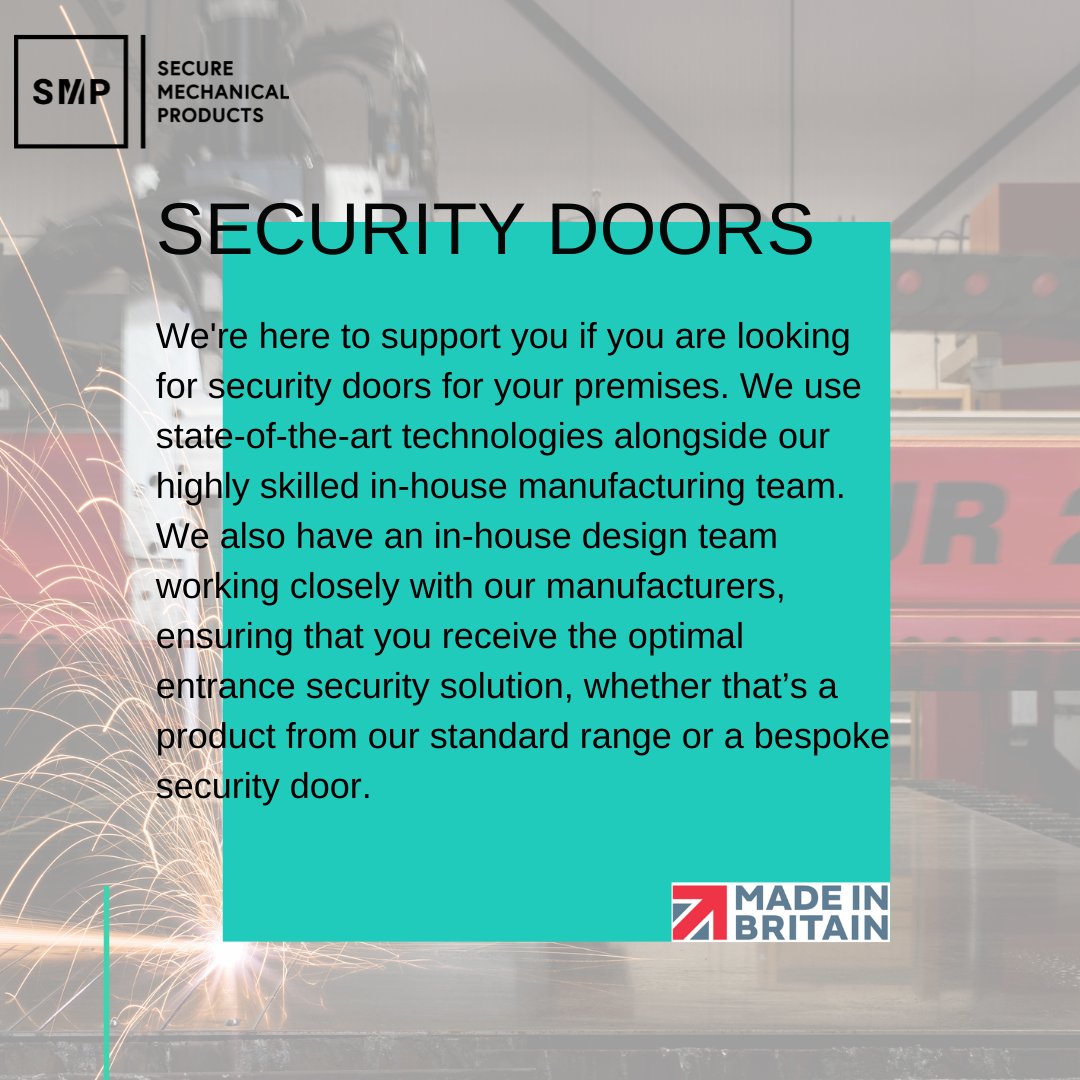 SMPSafes's tweet photo. If you would like to talk through your Steel Security Door options with a member of the SMP Security team, call on 01952 585673.
#smp #smpsecurity #securitydoors https://t.co/GHdzrNZCB8