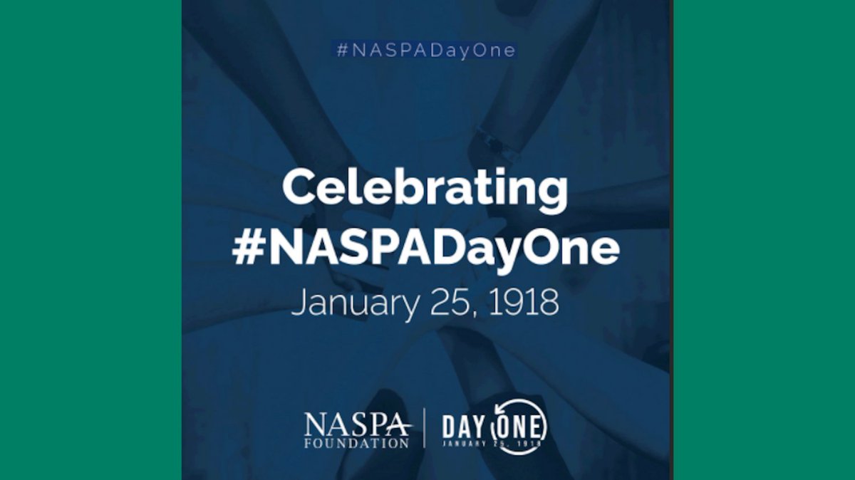 #NASPADayOne is an opportunity to celebrate the founding of NASPA and give back to our members. NASPA is looking to raise $10,400 through 104 donors to support NASPA membership dues, events, and increase NASPA access scholarship recipients. Donate today: naspa.org/events/naspa-f…