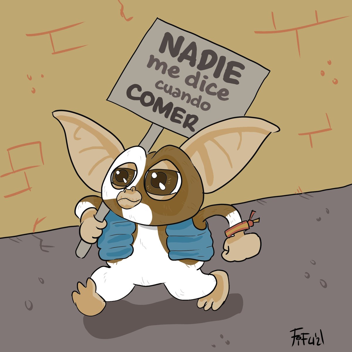 Fifu_cartoonist's tweet photo. Con lo mono que era de pequeño.
#gremlins #gizmo #cartoon #humorgrafico #gizmocayetano https://t.co/Est7DmNxmR