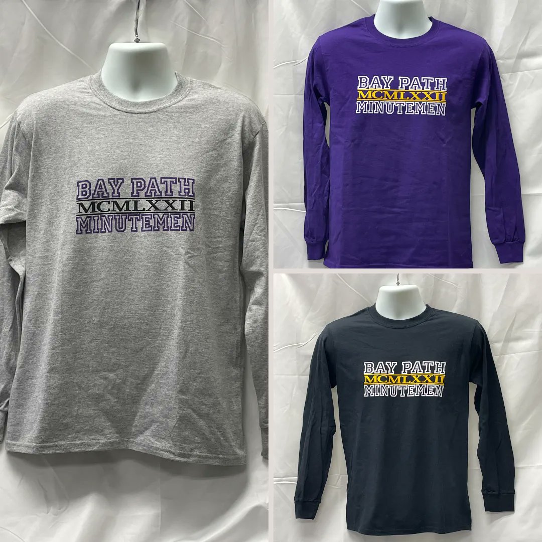 BPMarketingShop's tweet image. We have long sleeves in three different colors now! Come get one before it’s too late! #comeinnow #schoolstore #options