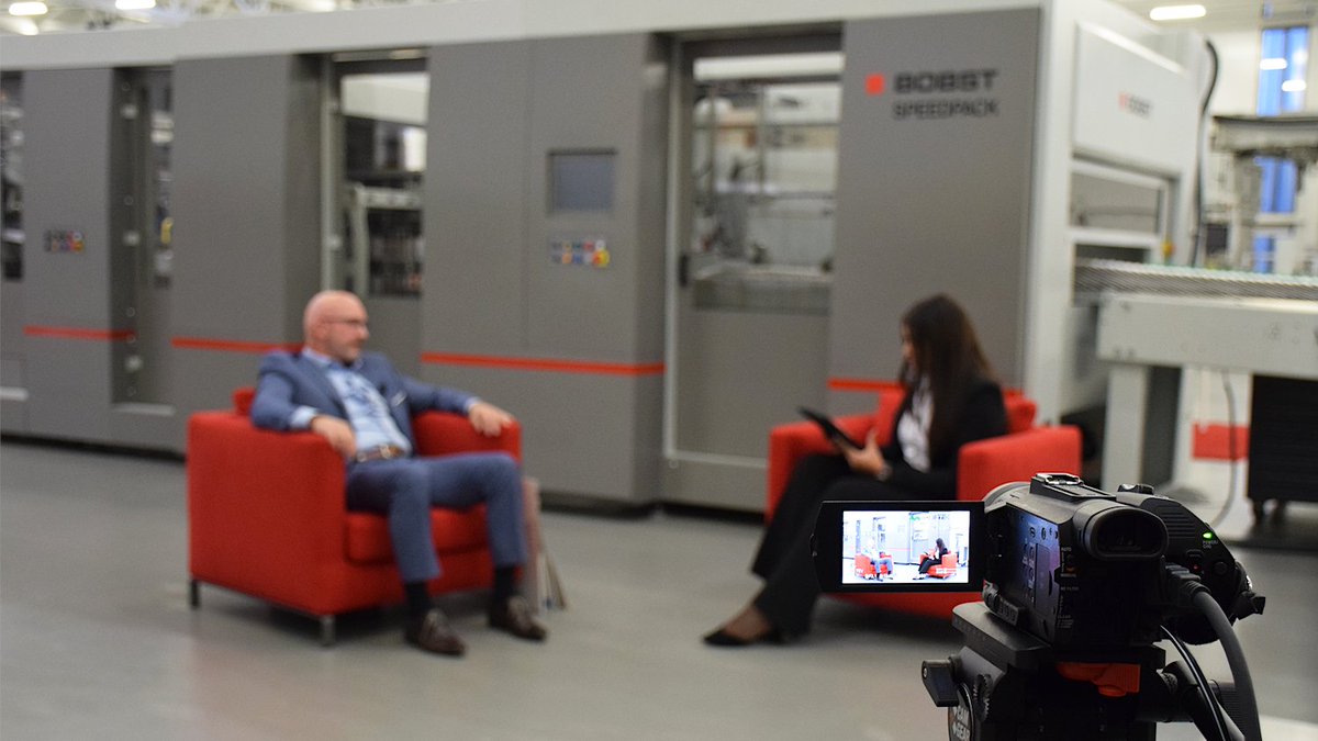 BOBSTglobal's tweet photo. We were thrilled to showcase the BOBST SPEEDPACK ultimate packer in a recent online event. 
If you missed the session, or you would like to watch it again, it is now available to view on demand.
Watch here: https://t.co/OPrfY9hUW3 

#foldergluer #corrugatedpackaging #automation https://t.co/PHu4txZqzJ