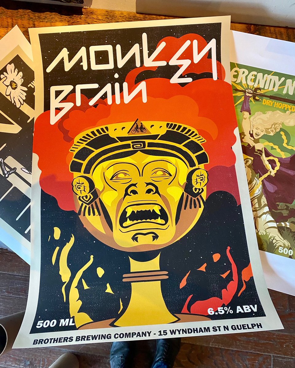 BrothersBrewery's tweet image. Which label would you hang on your walls? All labels available in print form on our web store! #BeerArt #LabelArt #Prints #BeerPrints