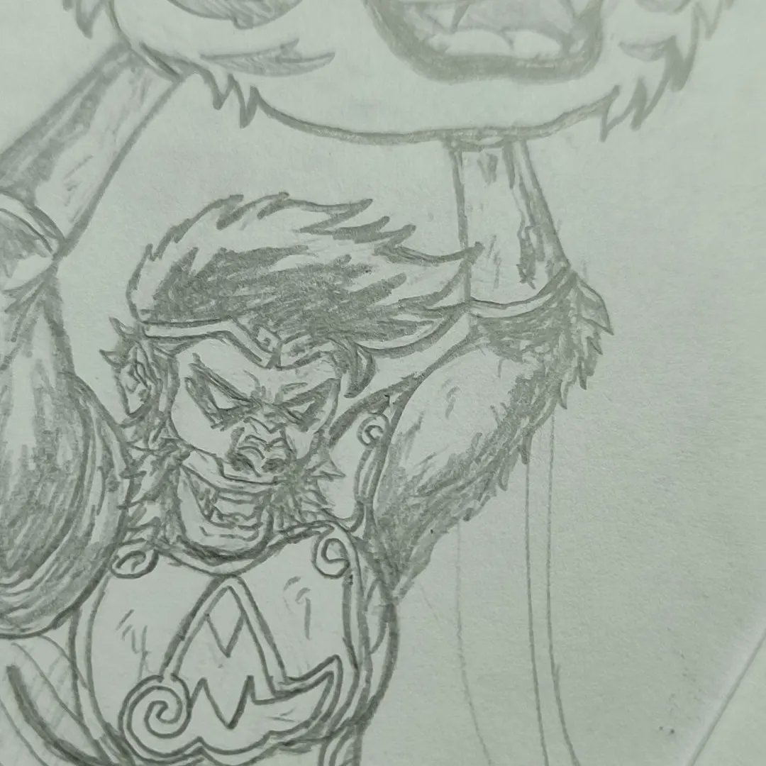 YantonoLiong's tweet photo. Pencil wip from Monkey Prince. The new character from DC comics that inspired from Sun Wu Kong " The Monkey King" from Journey to the west.๐ต
#dccomics #dc #monkeyprince #monkeyking #sunwukong #sungokong #journeytothewest #chinesemyth #dcu #dctrinity #wip #art #yantoliongart https://t.co/J3UU175Vc0