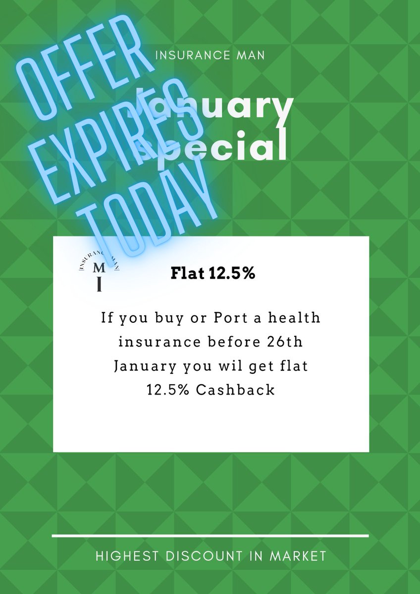 Insurance__Man's tweet photo. Grab it.. Offer expires today #IM #insuranceman https://t.co/8HmL7zsJdq