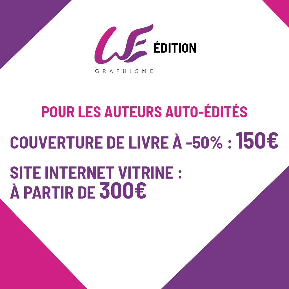 WEgraphisme élargit son offre en proposant des sites internet vitrine à seulement 300€ ! 
.
.
.
#auteur #autrice #auteurice #auteure #ecrivain #graphisme #infographie #site #siteweb #siteinternet #siteinternetvitrine #agenceweb 

wegraphisme.com/nos-offres/