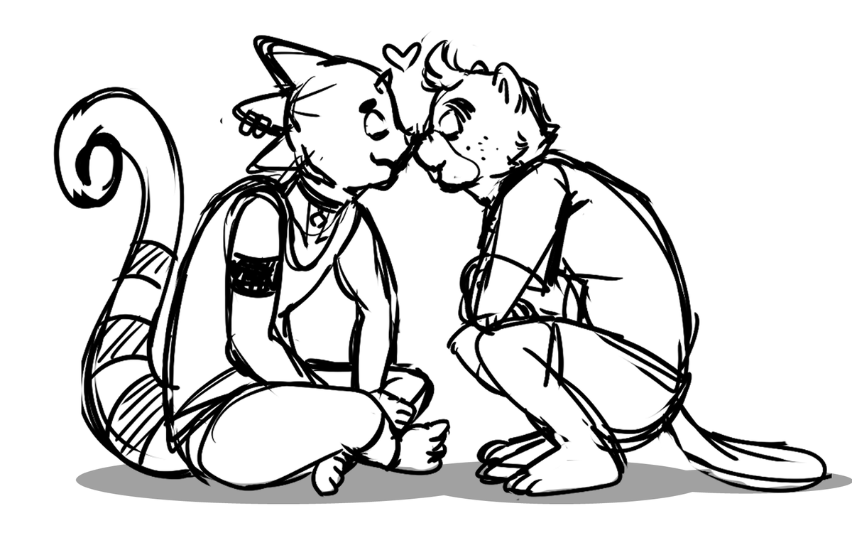 mujina_uranoya's tweet photo. An Eskimo kiss, nose kiss, or nose rub,
#レクジャス
#FLCJ https://t.co/mtOe1w1MlC