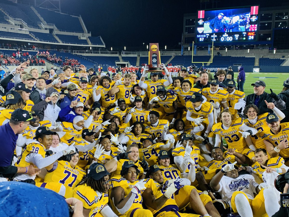 It’s an event you will not want to miss! Join us as we celebrate our 2021 #UMHB Crusaders Football Team on their @ncaadiii National Championship victory! 🥳
 
📍 Crusader Stadium
🗓 February 8th
⏰ 5:00pm
 
#GoCru
#NationalChampionship
<a href="/CruFootball/">UMHB Football🏈</a> <a href="/CruSports/">UMHB Crusaders</a> <a href="/UMHBAlumni/">UMHB Alumni</a> <a href="/UMHB/">Mary Hardin-Baylor</a>