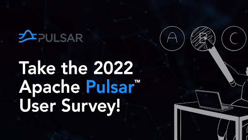 apache_pulsar's tweet photo. 📓Share your Pulsar experience with the community! ⬇️Complete the 2022 #ApachePulsar User Survey in 🔟 minutes (or less) and enter to win one of five 🎁💵5⃣️0⃣️ Visa gift cards! 
⌨️✒️START SURVEY: https://t.co/LJpHjKMhWb https://t.co/zM6WMe6rWc