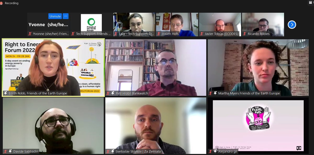 🔥We're live. There's still time to join the session on the good, the bad and the ugly of Europe's energy system, with <a href="/Global_Witness/">Global Witness</a>, <a href="/Green_Europe/">European Environmental Bureau</a>, <a href="/zazemiata/">Za Zemiata</a>, <a href="/ceebankwatch/">CEE Bankwatch Network</a>, <a href="/foeeurope/">Friends of the Earth Europe🌍</a>. Also, feel free to DM us for a #righttoenergy branded zoom background 😉