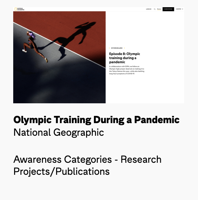 Happy to find this morning that three #OverheardNatGeo episodes have been nominated for <a href="/anthemawards/">anthemawards</a>! And congrats to our colleagues <a href="/NatGeo/">National Geographic</a> for their nominated projects!