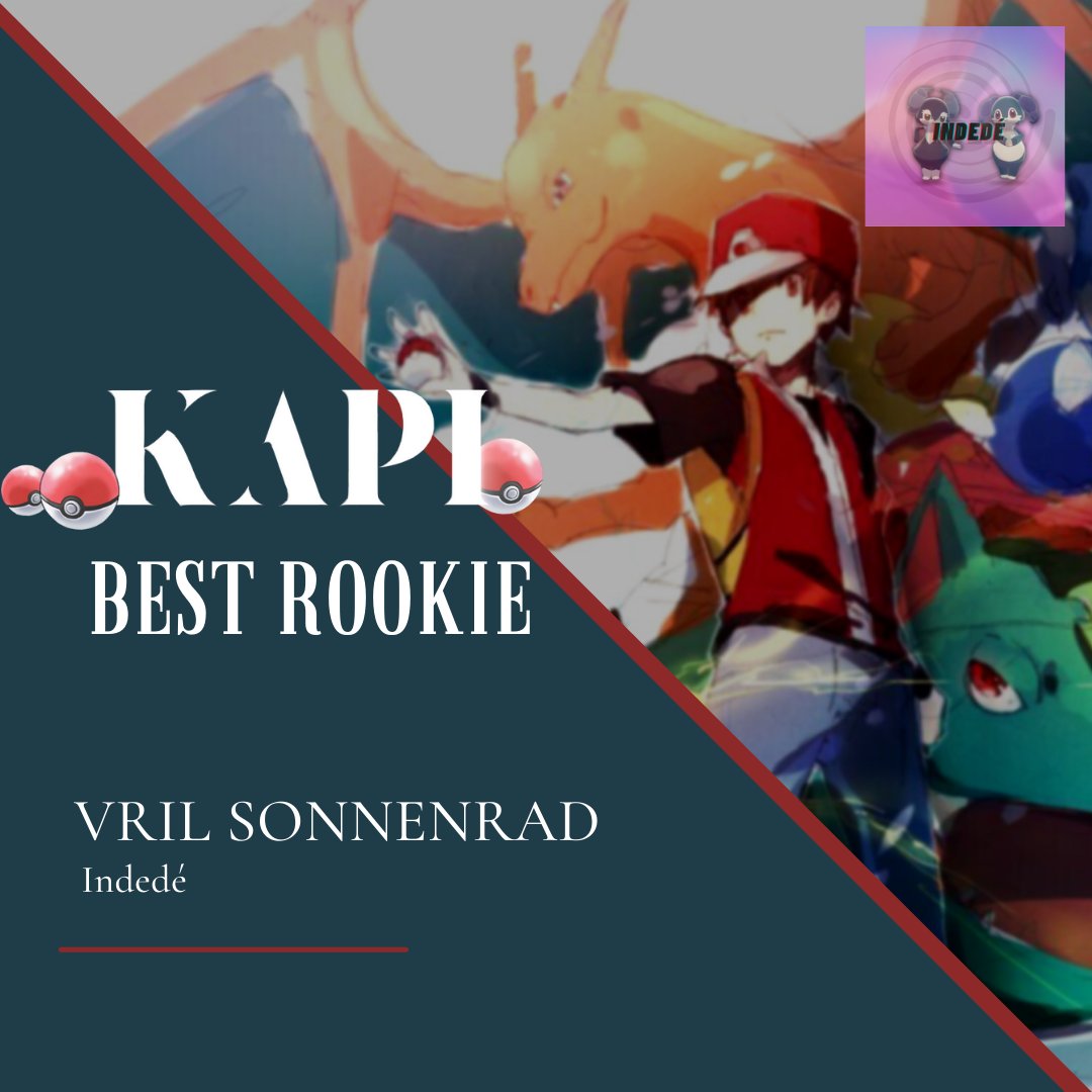 La KAPI sta per giungere a termine! Per cui, insieme al creatore <a href="/KalpofVGC/">Filippo</a>, siamo lieti di annunciare due titoli di questa competizione!
🏆 MVP: <a href="/rey_vgc/">Rey</a> 
🏅Best Rookie: Vril Sonnenrad

Congratulazioni ai due player!
E ora carichi per le finali! 🔥🚜
twitch.tv/xitractor