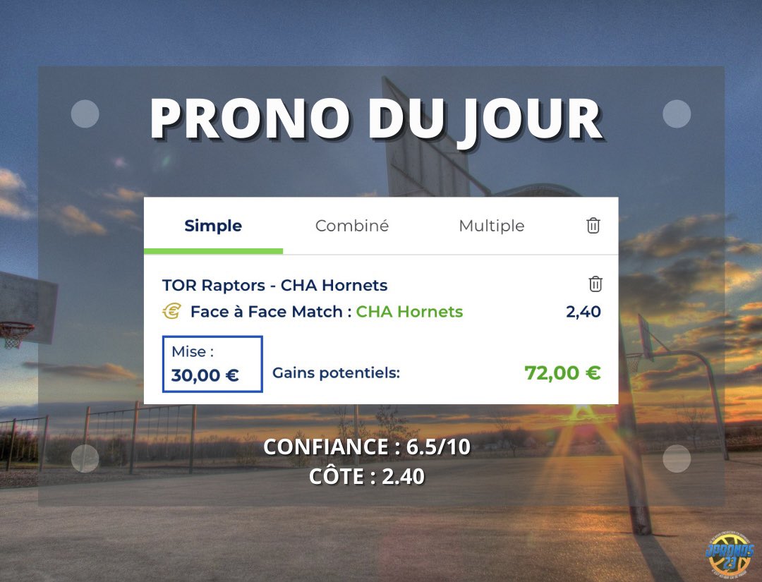 JPronos23's tweet image. PRONO DU JOUR 👍🏼🔥

RT + ❤️ SI TU VEUX COMMENCER UNE NOUVELLE SÉRIE !