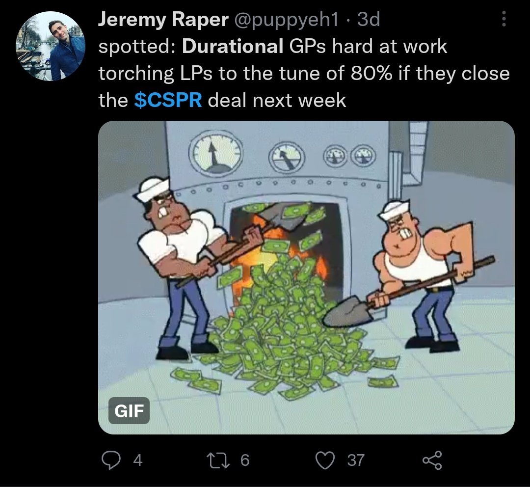 trendwhizo's tweet photo. $cspr deal closed.
This didn't age well. 👇
#casper #durational https://t.co/87SJkkNFtI