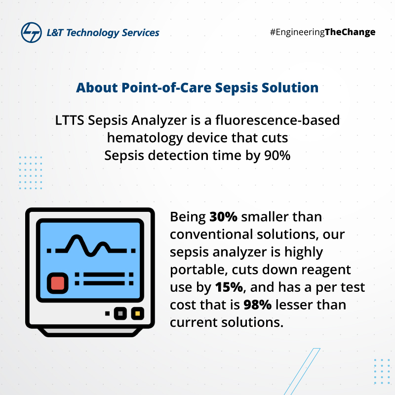LnTTechservices's tweet photo. Our brilliant minds came up with this innovative solution to cut diagnosis time by 90% while making the solution smaller by 30%. We also take pride in the fact that the per-test cost on this innovation is 98% lesser than the UV laser and Photon counterparts. (3/3) https://t.co/FrSYtS7Ypt