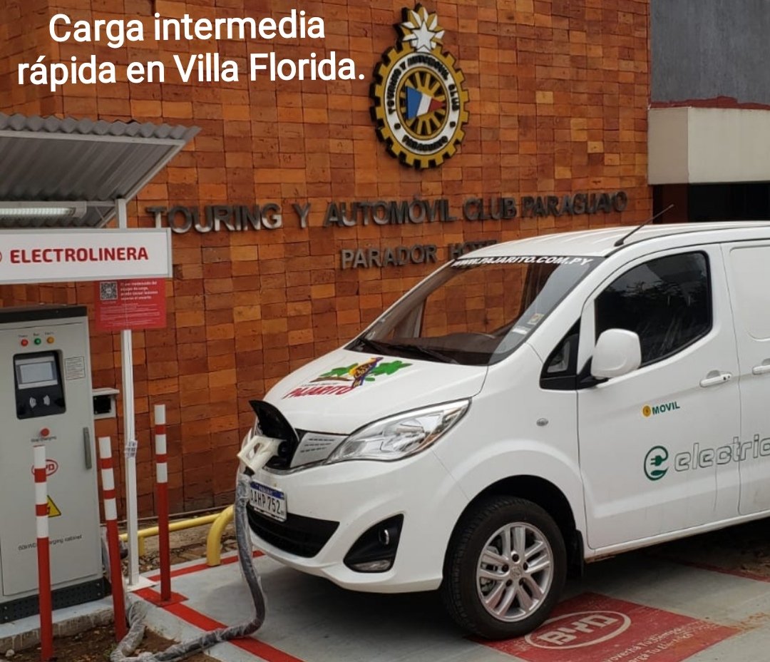 PedroFerreiraPy's tweet photo. Felicito a las firmas paraguayas innovadoras que empiezan a usar móviles 100%eléctricos para mover su mercadería.

Esto es hoy, desde Itapúa hasta Asunción con carga intermedia en Villa Florida.

Ni un litro de combustible, todo energía eléctrica paraguaya. https://t.co/pXXvYAN9qP