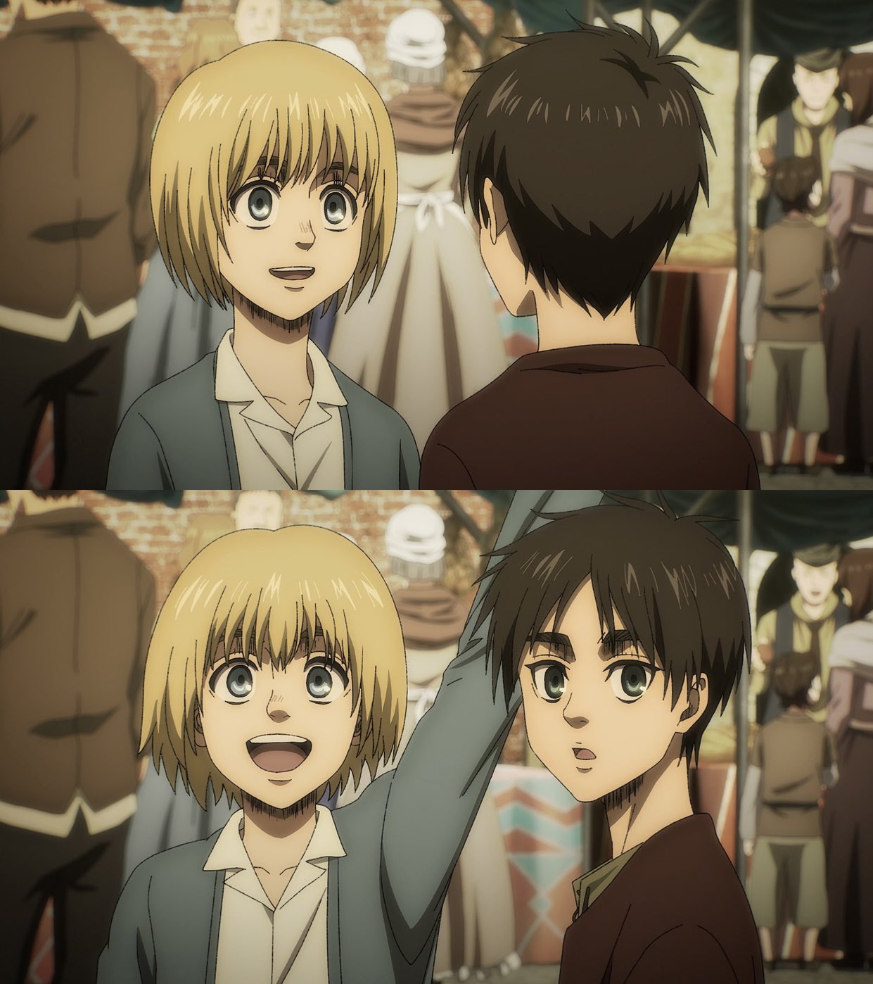 Attack on Titan on X: "Young Eren and Armin https://t.co/20aqnrb2mW" / X