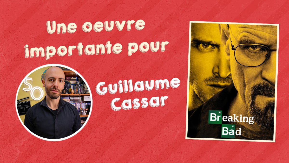 LaColonieDuWeb's tweet photo. [Annonce]

📢Rendez-vous à 18h pour un nouvel épisode d'Une Œuvre Importante ! 

Cette fois, ce sera au tour de @GuillaumeCassar d'une œuvre qui l'a beaucoup marqué : Breaking Bad ! 🧪

Rendez-vous à 18h, sur https://t.co/YKJXWno45b 🔥 https://t.co/KiOYulxqHD