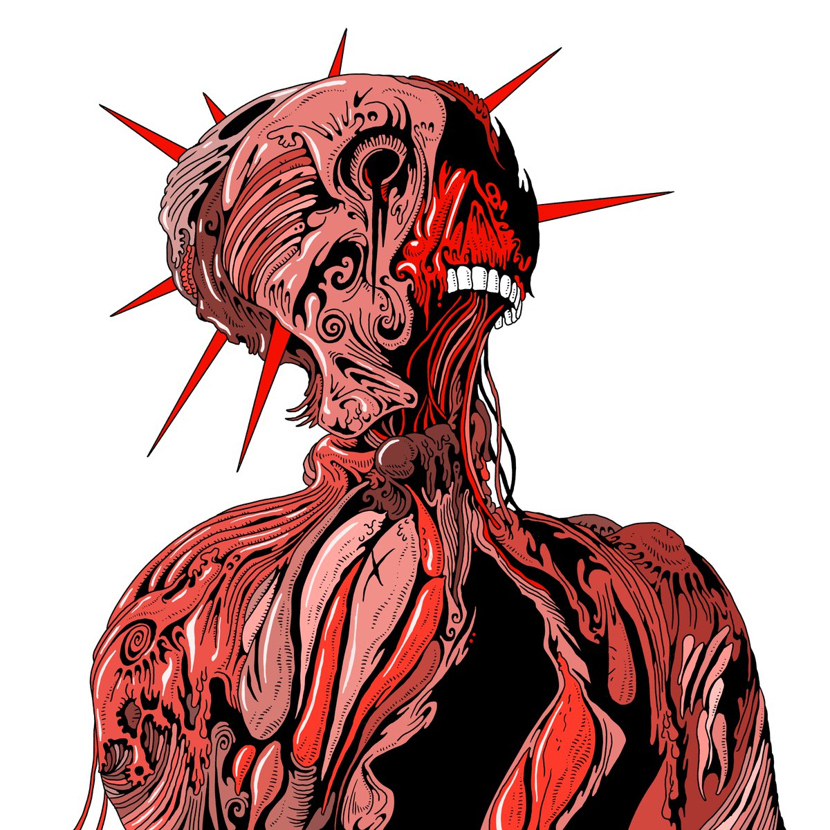 Album cover commission process