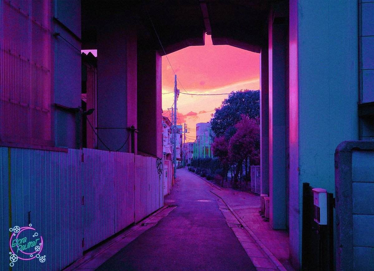 Owakita_'s tweet photo. Tokyo Sunset Lullaby ✨ https://t.co/lVGYXFOQdr