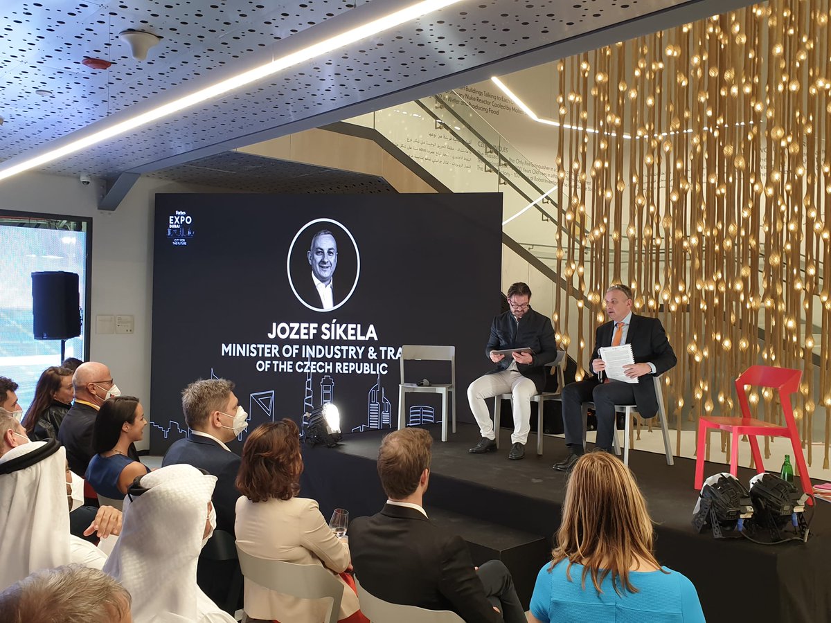 mtauberova's tweet photo. #Czech #SmartCity solutions just being presented in 🇨🇿 pavilion at #Expo2020Dubai. Highly innovative companies present their technologies, knowhow and apps 2 improve our lives. Thanks to @Forbes U can watch it now ⤵️ https://t.co/MvQsSSMFvS
@Prusa3D @DataFromSky @Igluu https://t.co/IH4qdgO12b